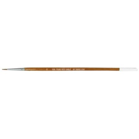 Gordon Brush Size 2/0 Pure Red Sable Round Artist Brush 0906-00200